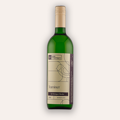 Trinkvergnügen, Traminer, 2021, Wein
