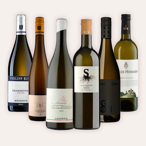 Weinpaket Österreich vs. Deutschland – #02 Chardonnay/Morillon