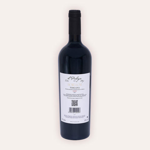 Tenuta Il Palagio | Sting – "Sacred Love" Merlot Toscana IGT 2021 – Rückseite