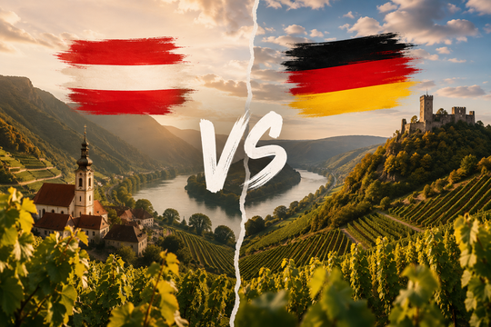 Österreichischer Riesling vs. Deutscher Riesling