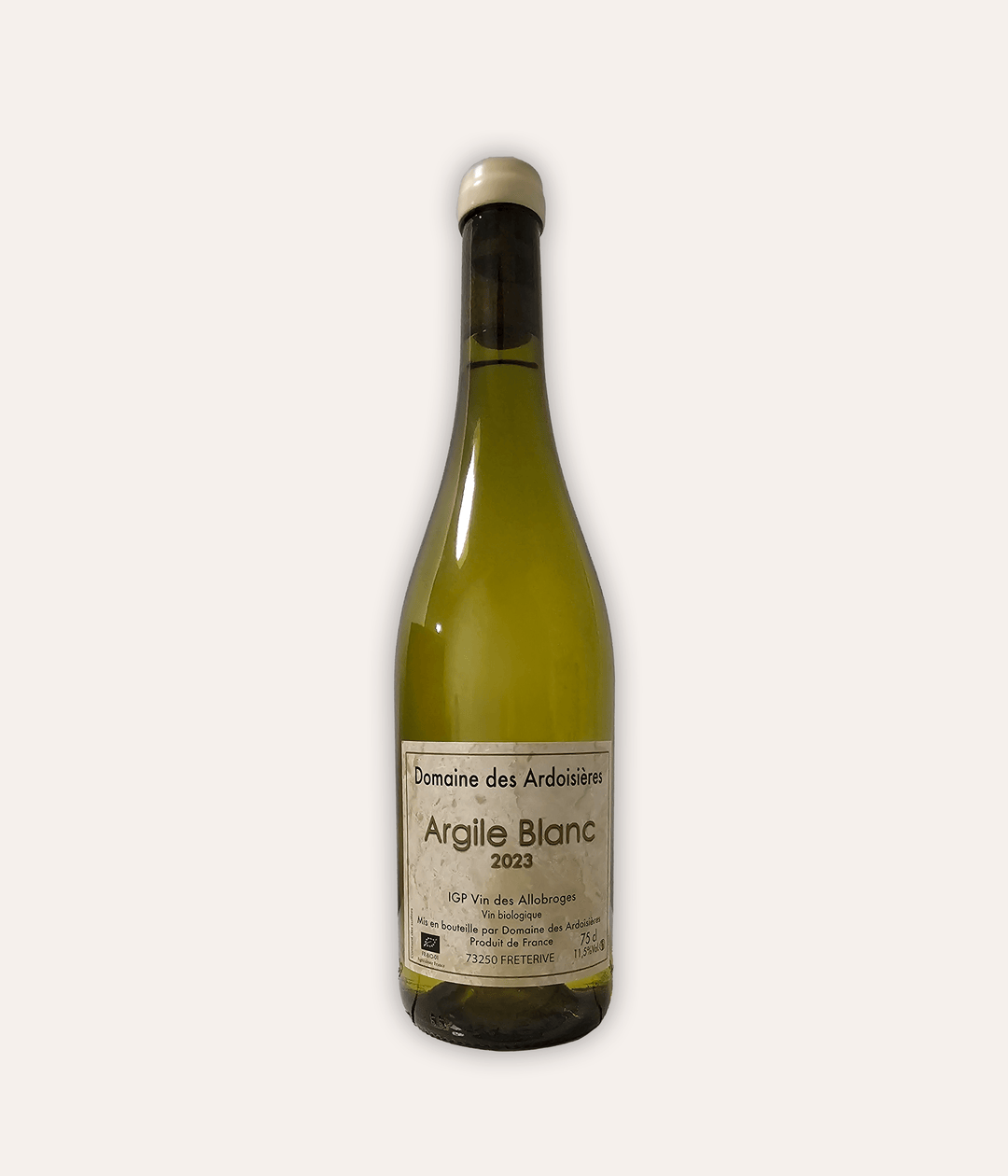 Domaine des Ardoisiéres, Argile blanc, 2023, Trinkvergnügen, Wein 