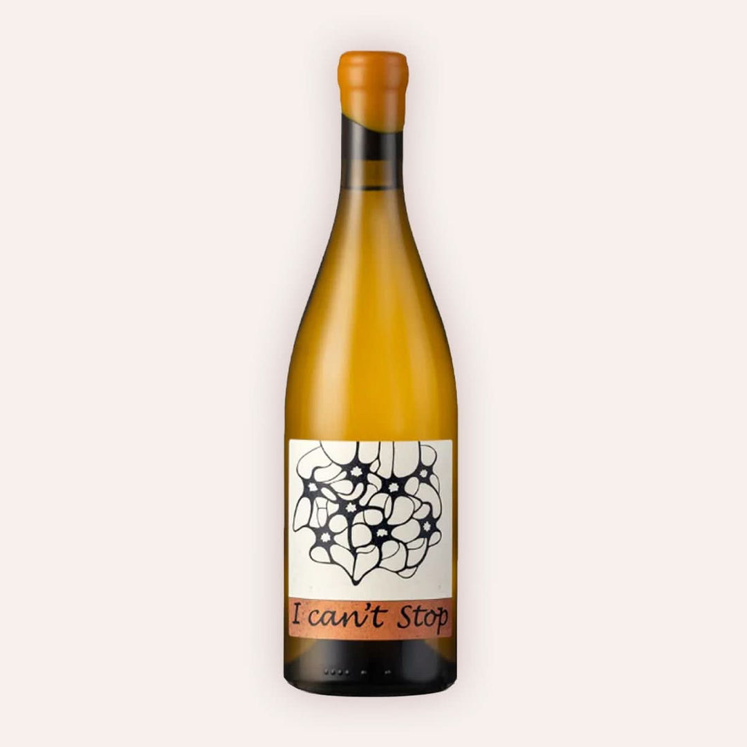 Eine 750 ml Flasche Sauvignonasse "I can't Stop" BRDA BELO 2021vom Winzer Edi Simčič aus der Vipava-Tal in Slowenien.