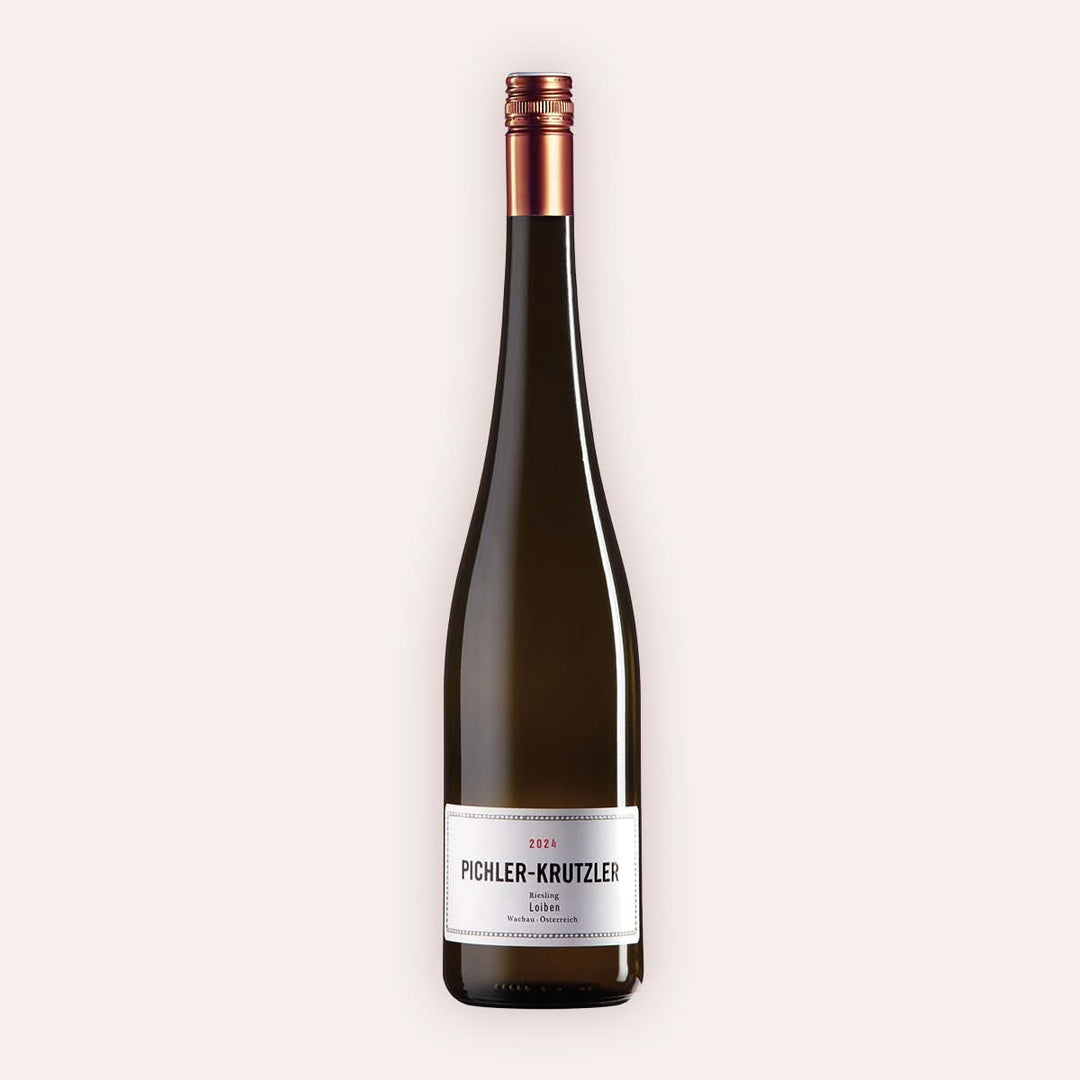 Eine 750 ml Flasche Riesling Loiben 2024 vom Winzer Pichler-Krutzler aus der Region Niederösterreich in Österreich.