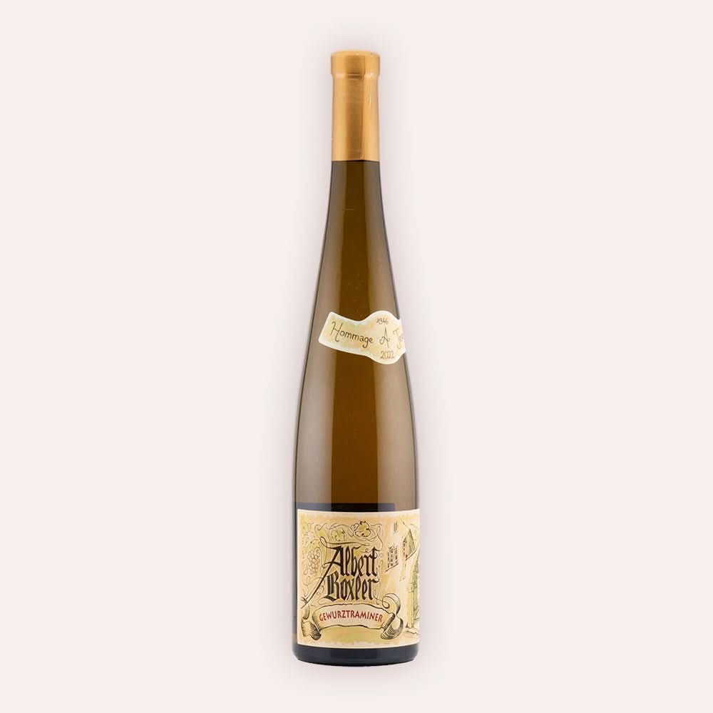 Weinflasche Albert Boxler – Gewürztraminer 2022