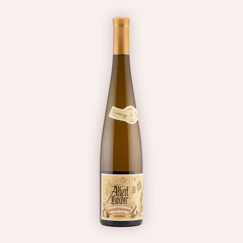 Weinflasche Albert Boxler – Gewürztraminer Réserve 2022