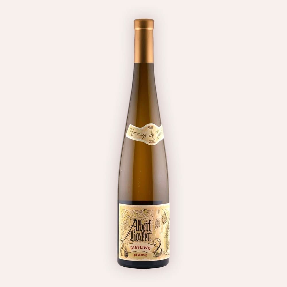 Weinflasche Albert Boxler – Riesling Réserve 2022
