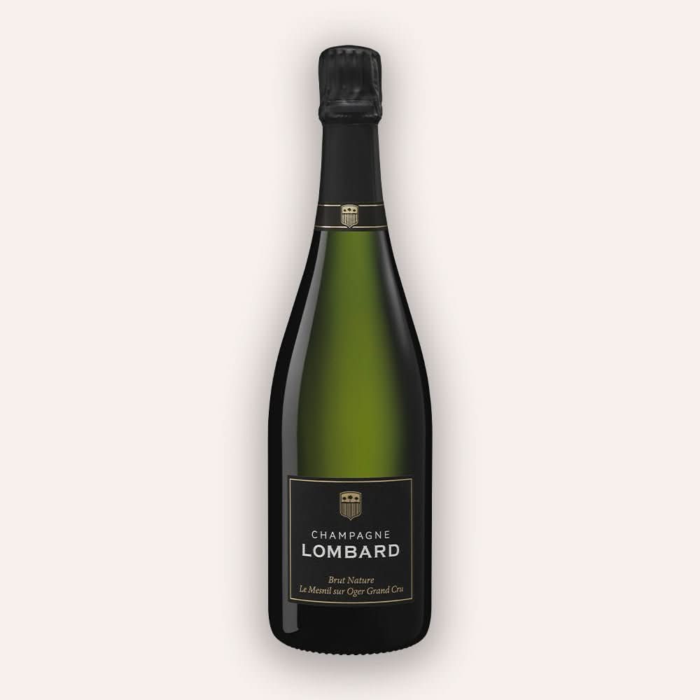 Weinflasche Champagne Lombard – brut Nature "Mesnil sur Oger" Grand Cru