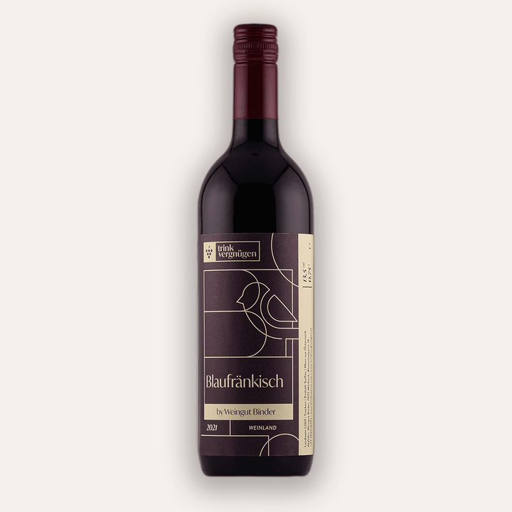 Trinkvergnügen, Blaufränkisch, 2021, Wein 