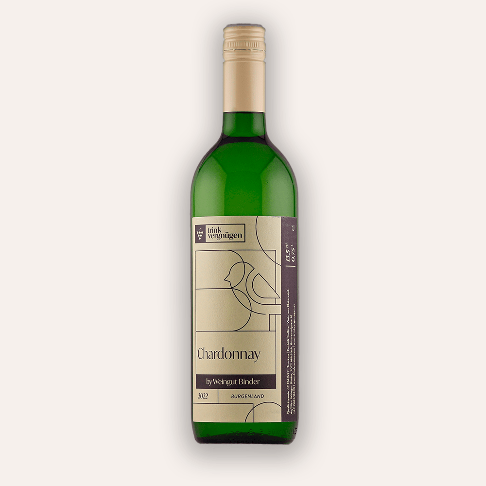 Trinkvergnügen, Chardonnay, 2022, Wein