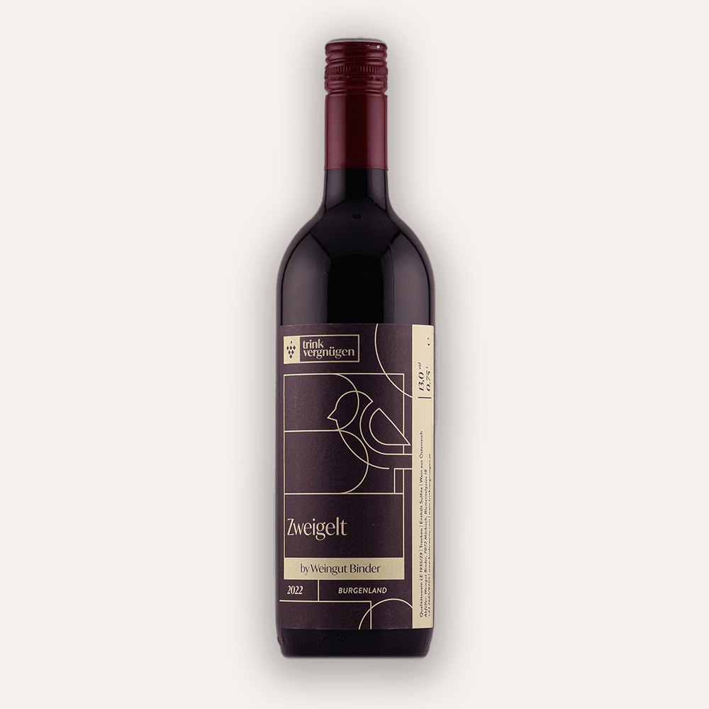 Trinkvergnügen, Zweigelt, 2021, Wein