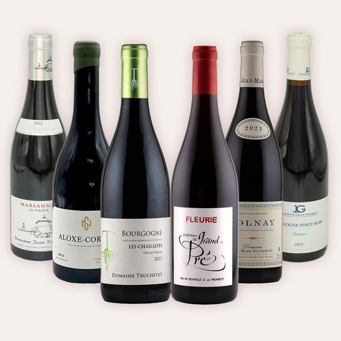 Weinpaket: Burgund Rot