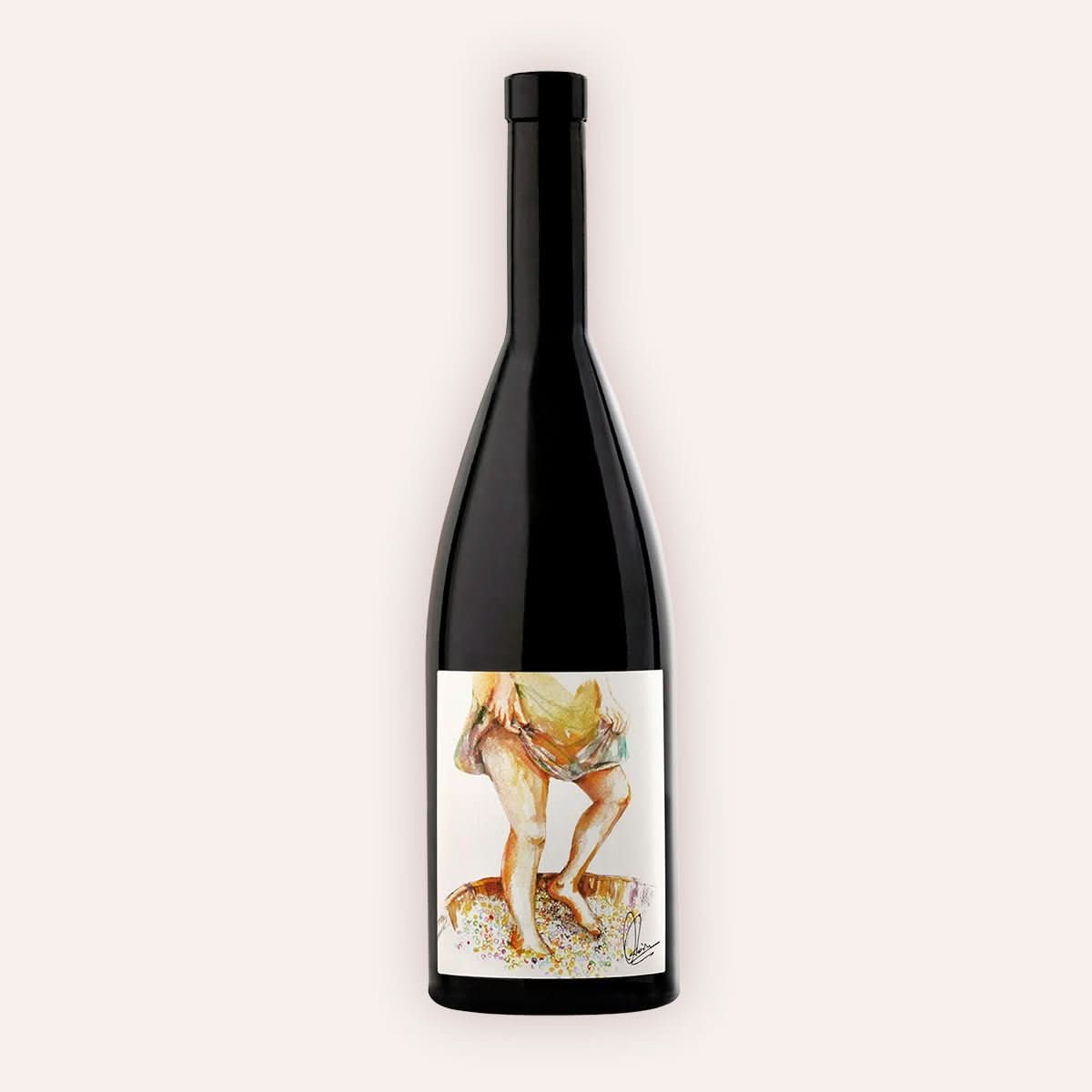 Weinflasche Vouni Panayia – Woman in the wine press 2020