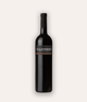 Weinflasche Hillinger Cabernet Sauvignon 2016 – dunkle Glasflasche mit schwarzer Kapsel, schwarzes Etikett mit weißer HILLINGER-Schrift und bronzefarbenem Cabernet Sauvignon-Schriftzug
