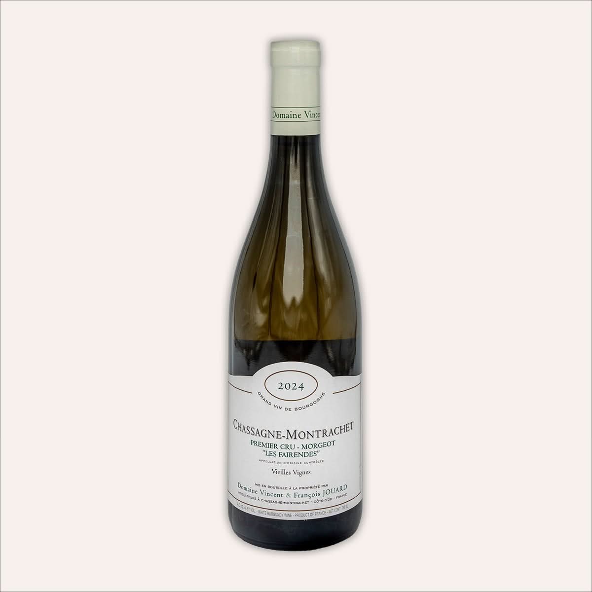 Weinflasche Domaine Vincent & François Jouard – Chassagne-Montrachet 1er Cru Morgeot "Les Fairendes" 2024