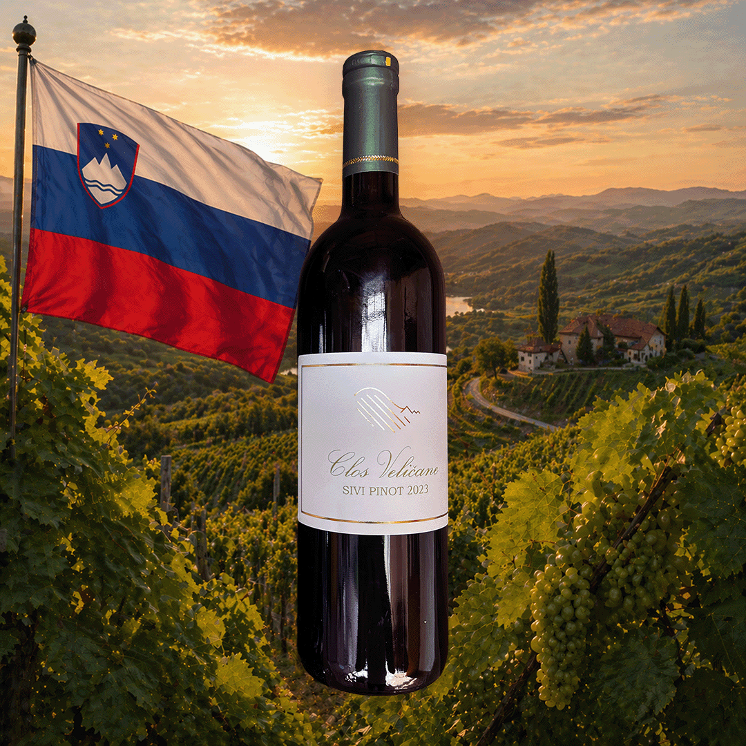 Weinflasche Clos Veličane – Sivi Pinot 2023
