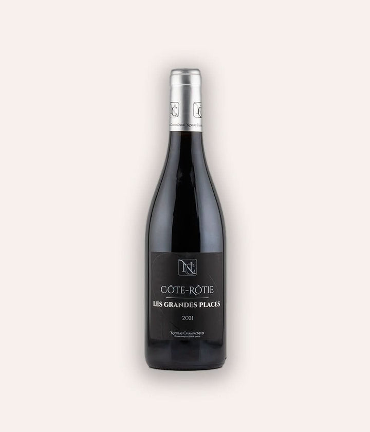Weinflasche Nicolas Champagneux – Côte-Rôtie Les Grandes Places 2021