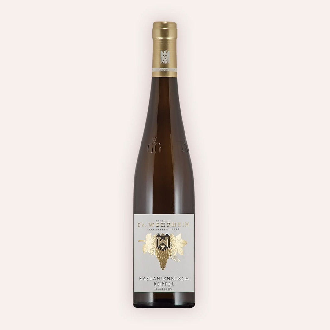 Weinflasche Dr. Wehrheim – Riesling Kastanienbusch Köppel GG 2023