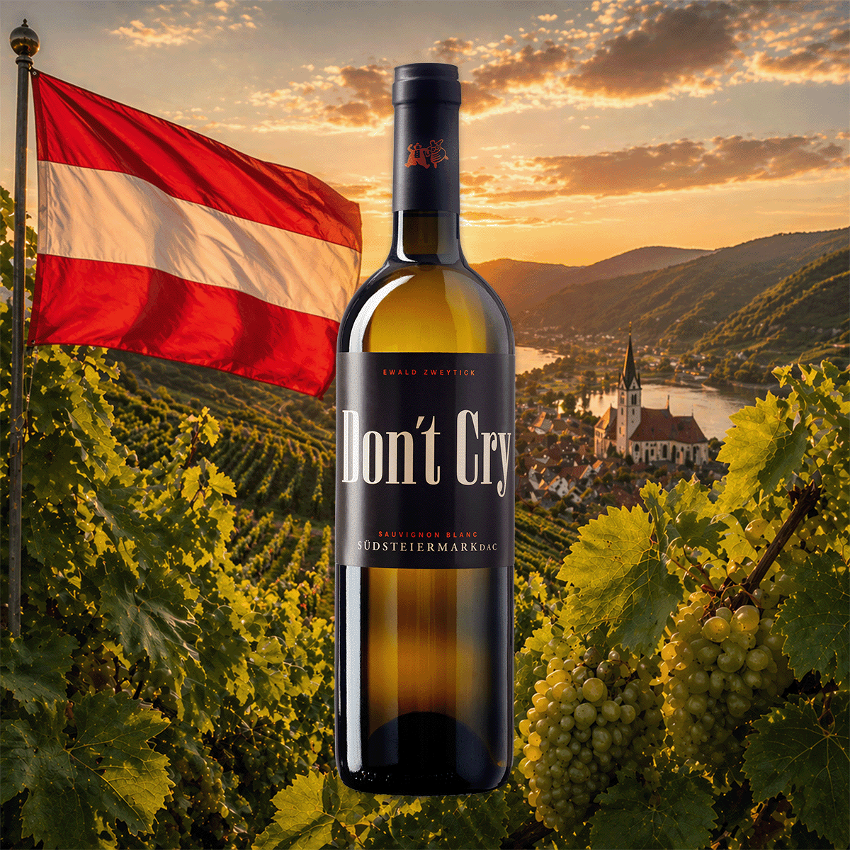 Weinflasche Ewald Zweytick - Sauvignon Blanc DON‘T CRY DAC 2022