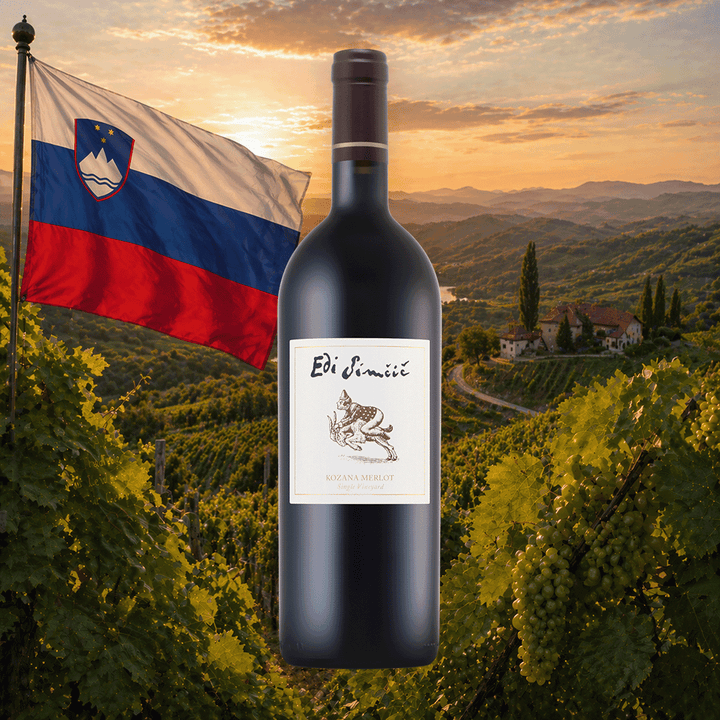 Weinflasche Edi Simčič – Merlot BRDA Kozana single vineyard 2019