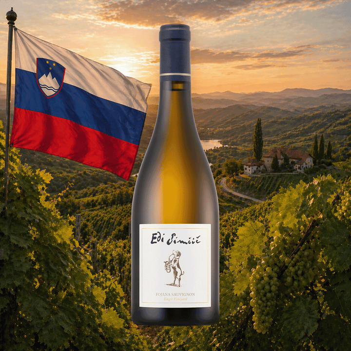 Weinflasche Edi Simčič – Sauvignon blanc Fojana single vineyard 2021