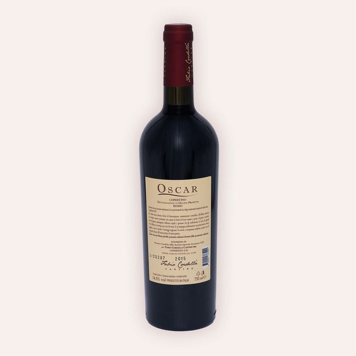 Fabio Cordella – "Oscar" Copertino – Rückseite