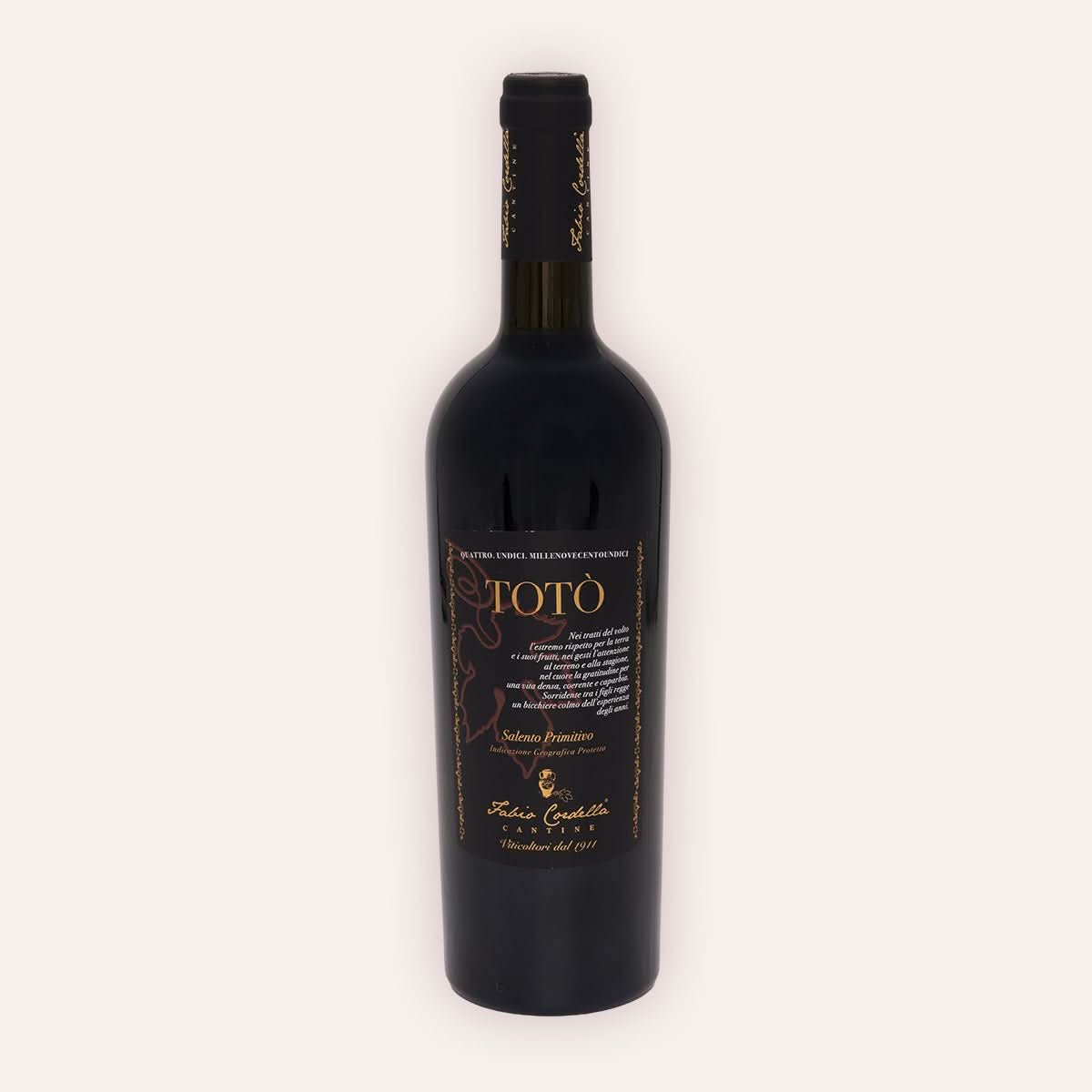 Fabio Cordella – "Toto" Salento Primitivo