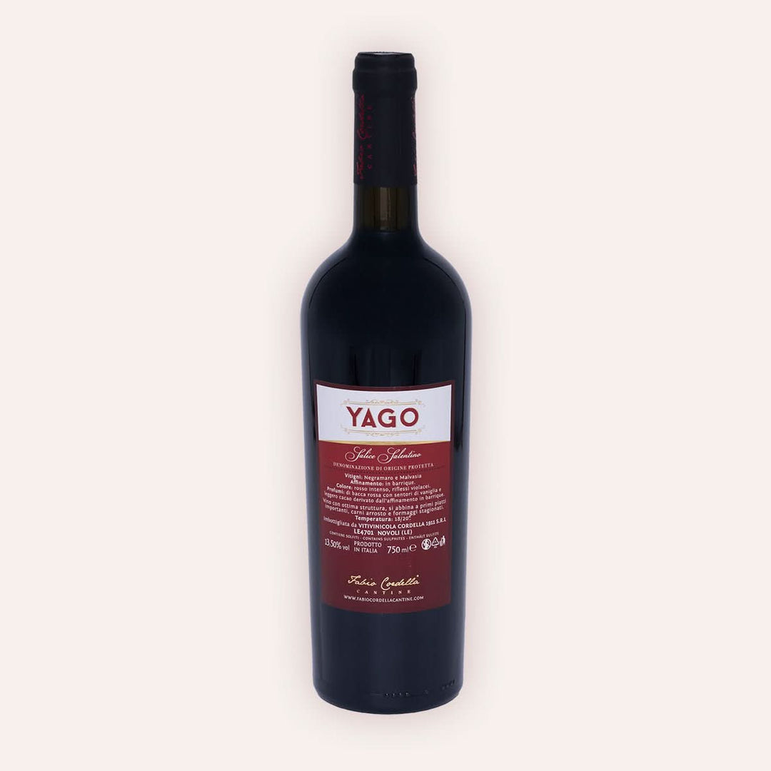 Fabio Cordella – "Yago" Salice Salentino