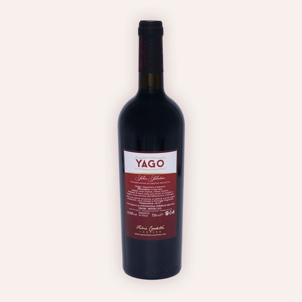 Fabio Cordella – "Yago" Salice Salentino