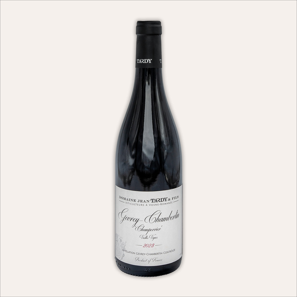 Weinflasche Domaine Jean Tardy et Fils -  Gevrey-Chambertin "Champerrier Vieiles" Vignes  2023