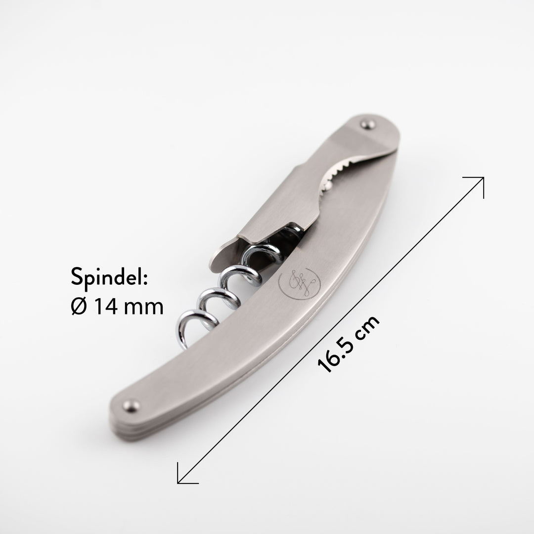 Farbe: Silber, Spindel: 14mm, Durchmesser: 16.5 mm