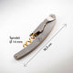 Farbe: Gold, Spindel: 14mm, Durchmesser: 16.5 mm