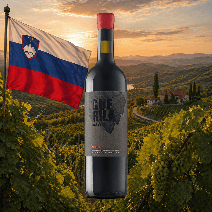 Weinflasche Guerila – Barbera "Amphora Red" 2020 Bio