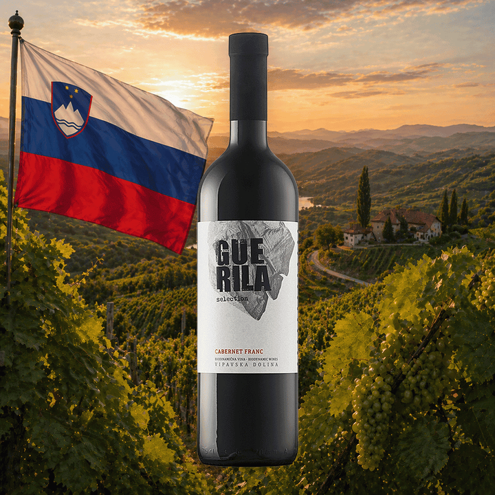 Weinflasche Guerila – Cabernet Franc Selection 2022 Bio