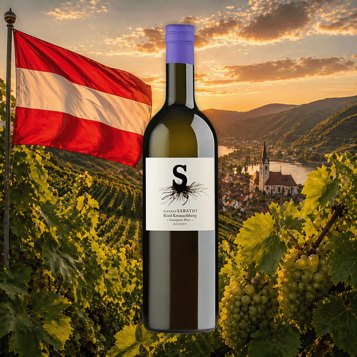 Weinflasche Hannes Sabathi – Sauvignon Blanc Ried Kranachberg GSTK Reserve 2017