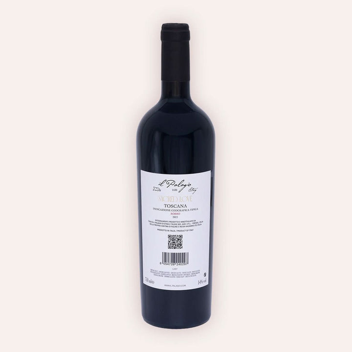 Tenuta Il Palagio | Sting – "Sacred Love" Merlot Toscana IGT 2021 – Rückseite