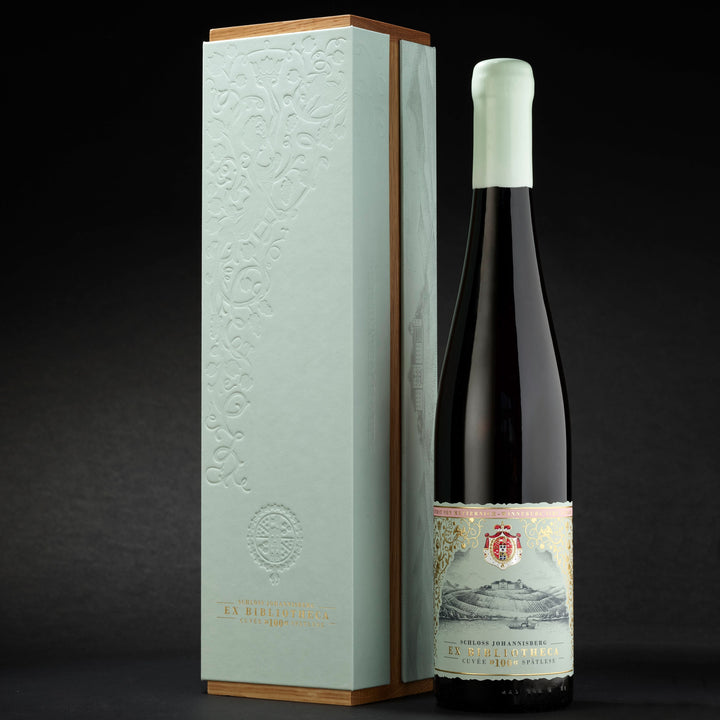 Weinflasche Schloss Johannisberg – Riesling Ex Bibliotheca Cuvée "100" Spätlese – Schloss Johannisberg Rheingau