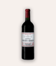 Weinflasche Château Lynch-Bages 5éme Grand Cru 2017 – dunkle Bordeaux-Flasche mit roter Kapsel, weißes Etikett mit Schlosszeichnung und Lynch-Bages Pauillac Grand Cru Classé