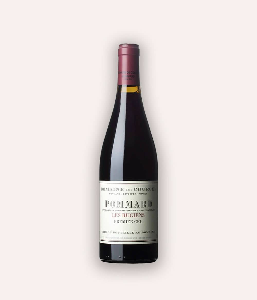 Weinflasche Domaine Courcel – Pommard 1er Cru "Rugiens" 2021