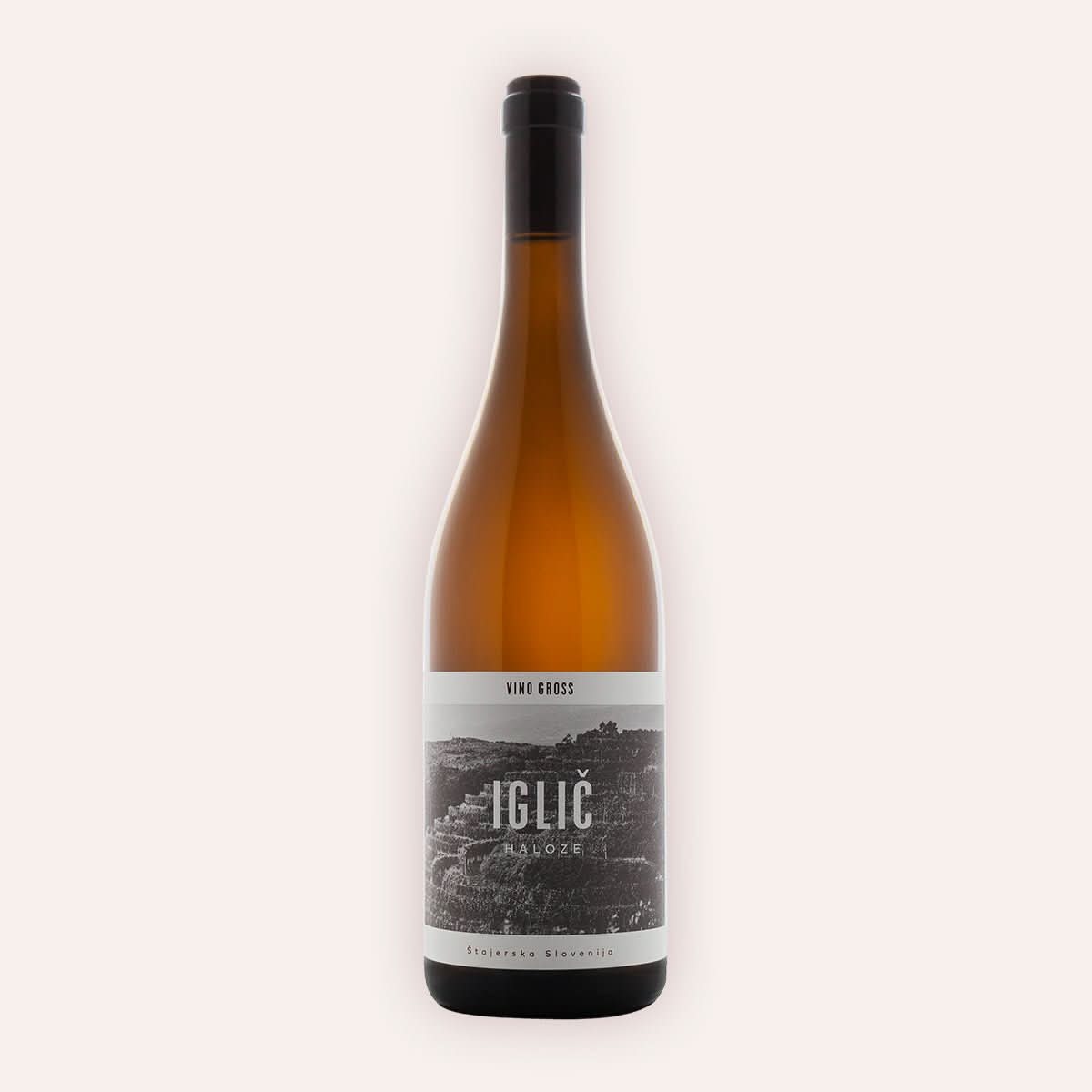 Eine 750 ml Flasche Furmint Iglic-Haloze Štajerska Slovenija 2023vom Winzer Vino Gross aus der Štajerska Slovenija in Slowenien.