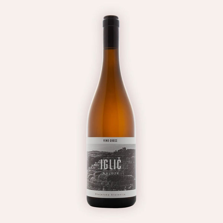 Eine 750 ml Flasche Furmint Iglic-Haloze Štajerska Slovenija 2023vom Winzer Vino Gross aus der Štajerska Slovenija in Slowenien.