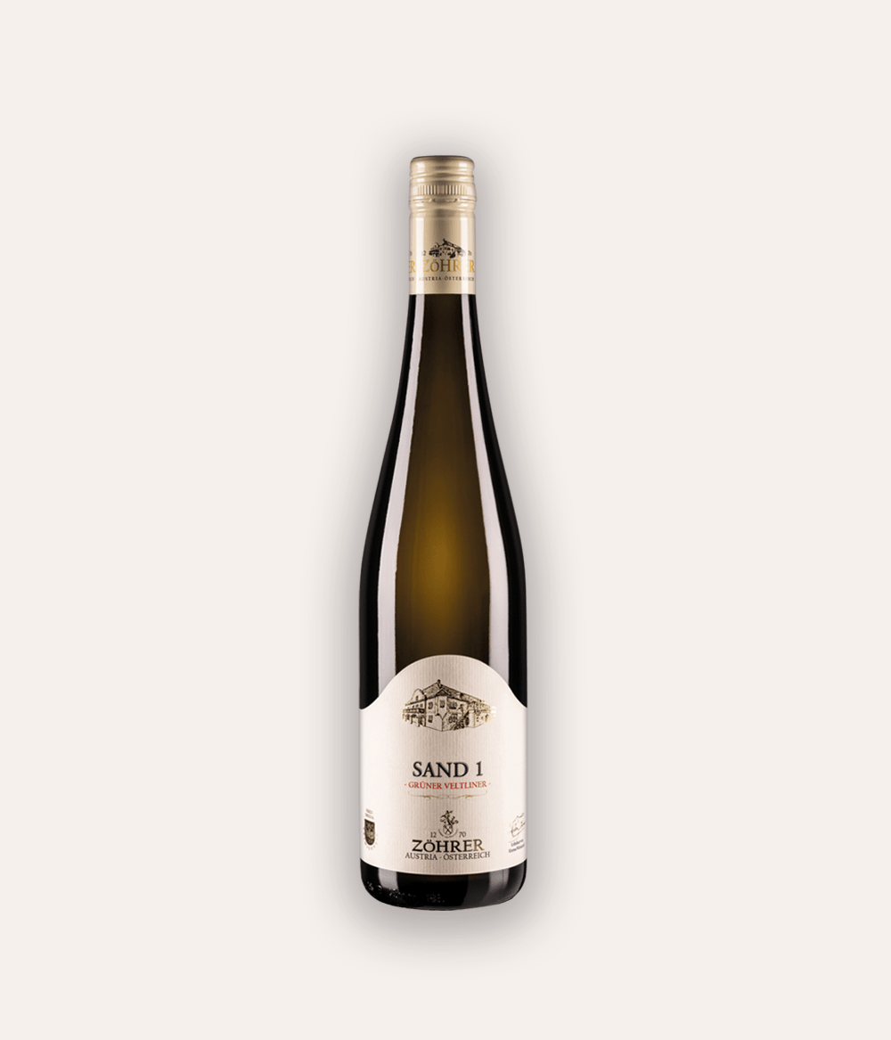 Weingut Zöhrer, Grüner Vetliner, Sand 1, 2022, Trinkvergnügen, Wein