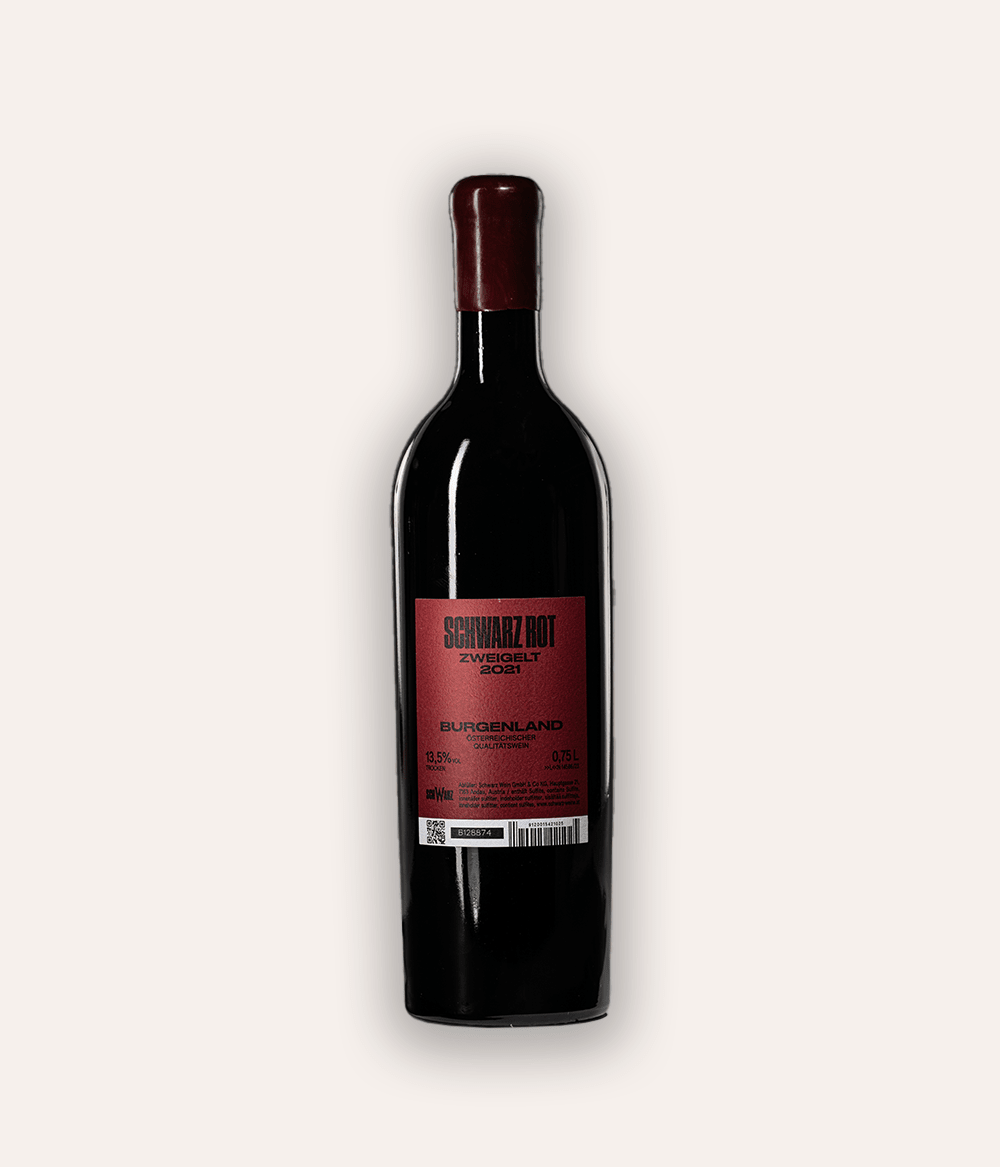 Weinflasche Schwarz – Schwarz Rot 2021 MAGNUM
