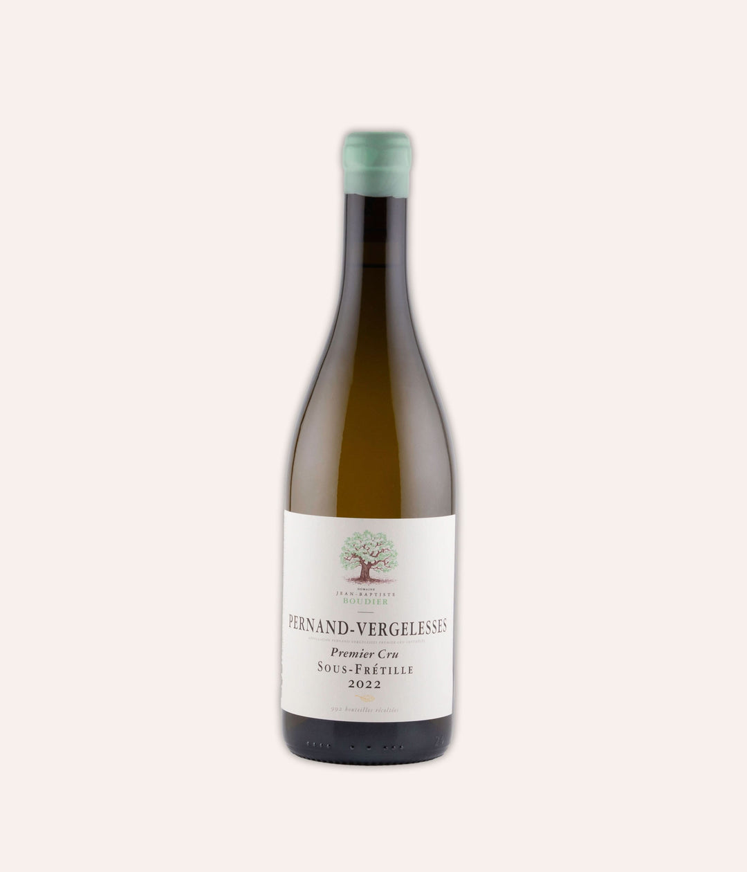 Weinflasche Jean-Baptiste Boudier – Pernand-Vergelesses 1er Cru "Sous-Fretille" blanc 2022