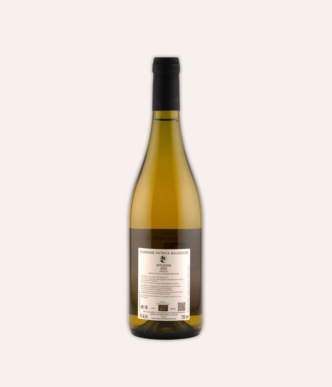 Weinflasche Patrick Baudouin – Anjou blanc "Effusion" 2022