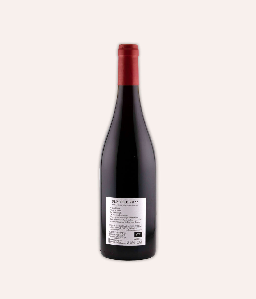 Weinflasche Château de Grand Pre – Fleurie "Cuvee Spaciale" 2022