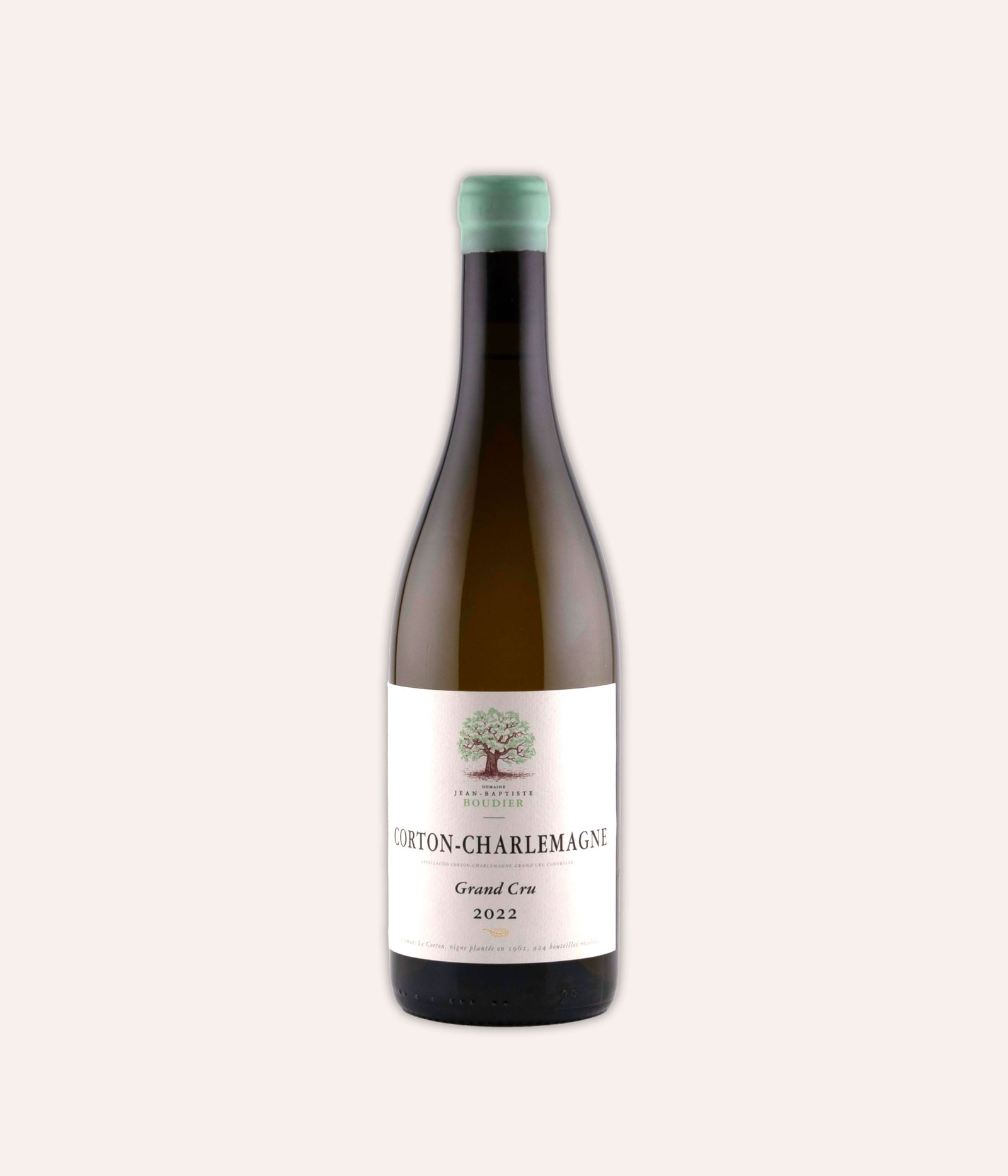 Weinflasche Jean-Baptiste Boudier – Corton-Charlemagne Grand Cru blanc 2022