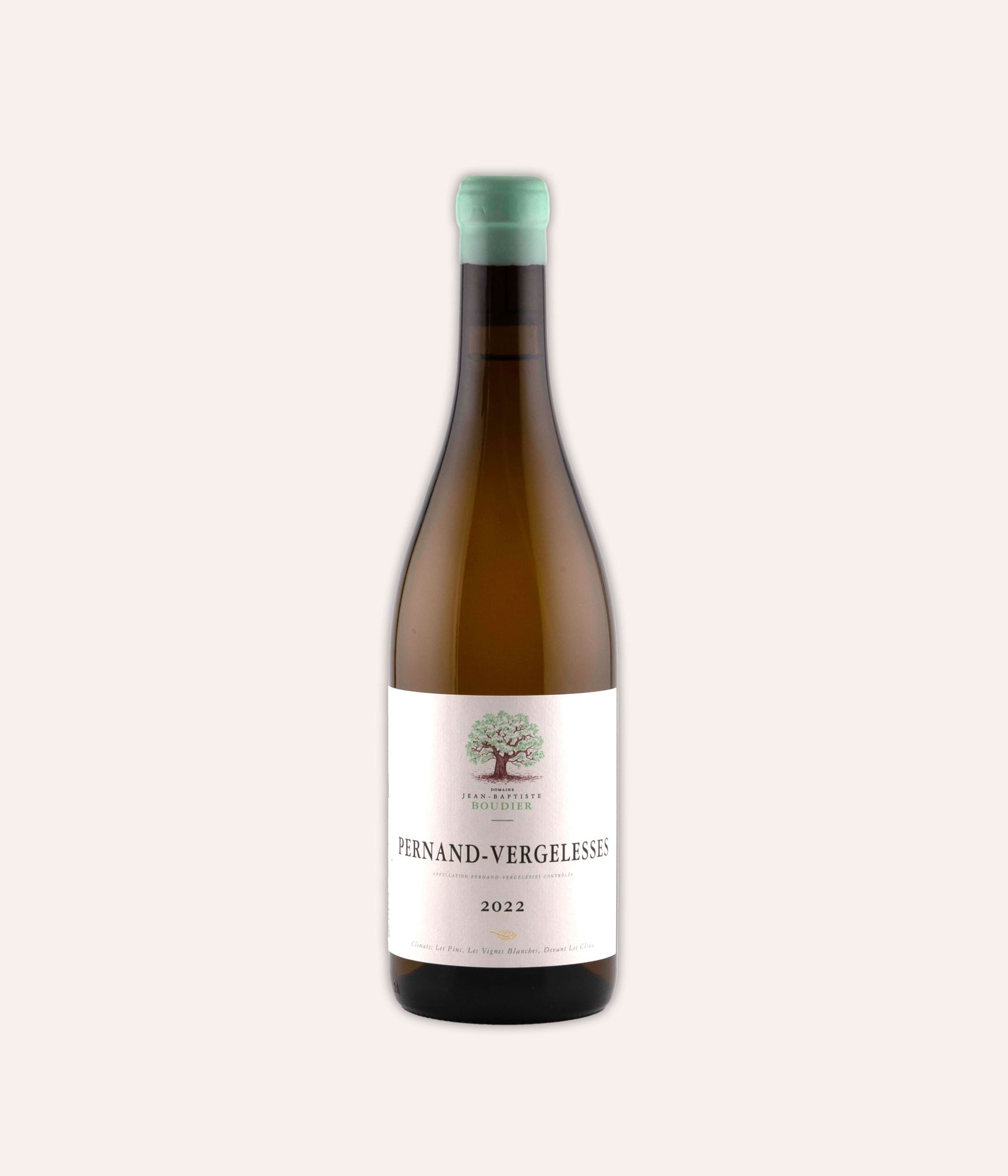 Weinflasche Jean-Baptiste Boudier – Pernand-Vergelesses blanc 2022