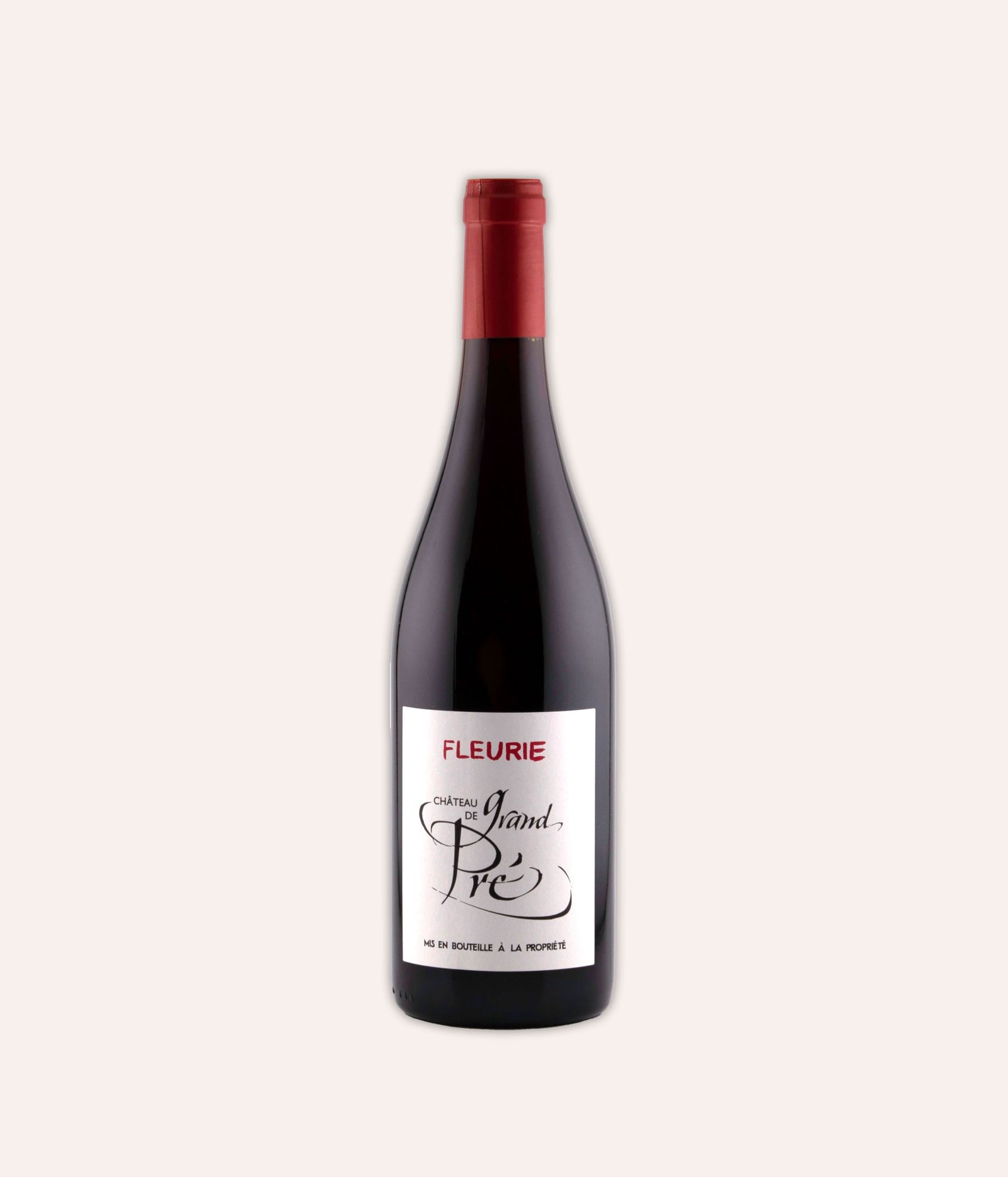 Chateau de Grand Pre, Fleurie, 2022, Wein 