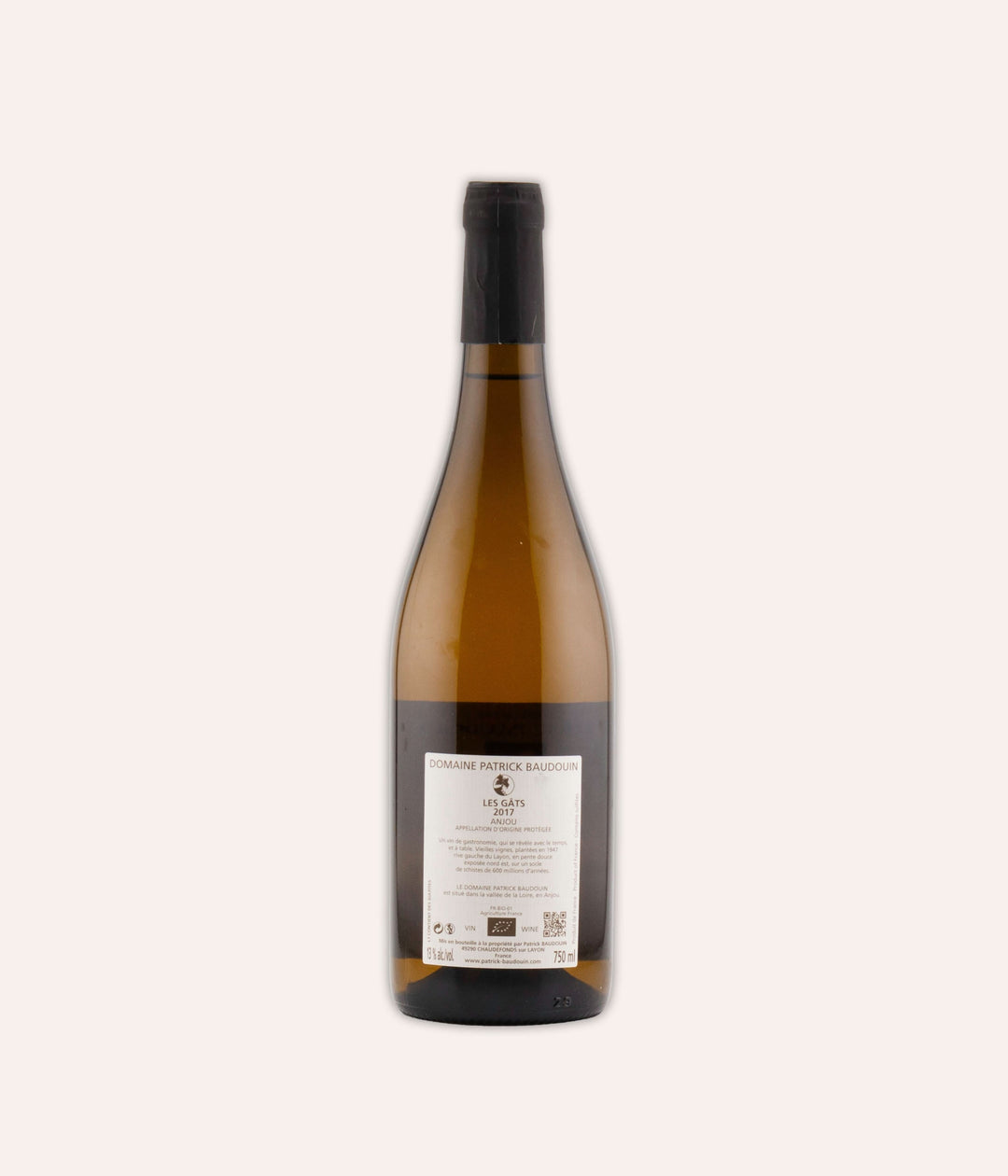 Weinflasche Patrick Baudouin – Anjou blanc "Les Gats" 2017