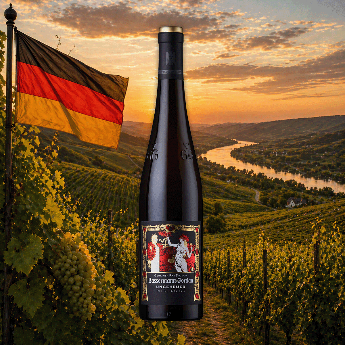 Weinflasche Bassermann-Jordan - Forster Ungeheuer Riesling GG 2024